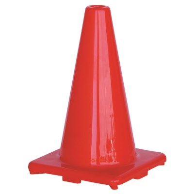 ROAD SAFETY ROAD CONE NON REFLECTOR 450MM