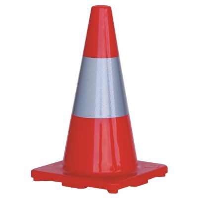 ROAD SAFETY ROAD CONE REFLECTIVE 450MM