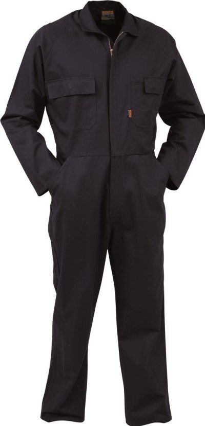 TWZ 100% COTTON 300G ZIP LONG SLEEVE OVERALL