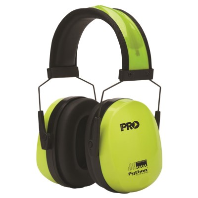 PRO PYTHON SLIMLINE HIVIS EARMUFFS