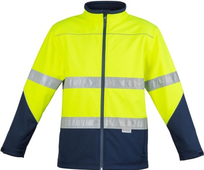 UNISEX HI VIS SOFT SHELL JACKET