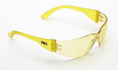 PRO TSUNAMI SAFETY GLASSES AMBER