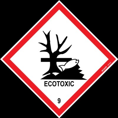 ECOTOXIC 9 PLACARD SIGN 295 X 295 PVC