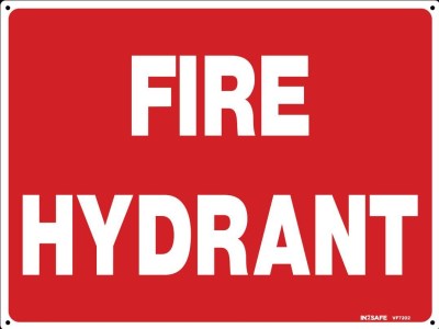 FIRE HYDRANT SIGN 225X 300 PVC