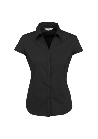 LADIES METRO CAP SLEEVE SHIRT