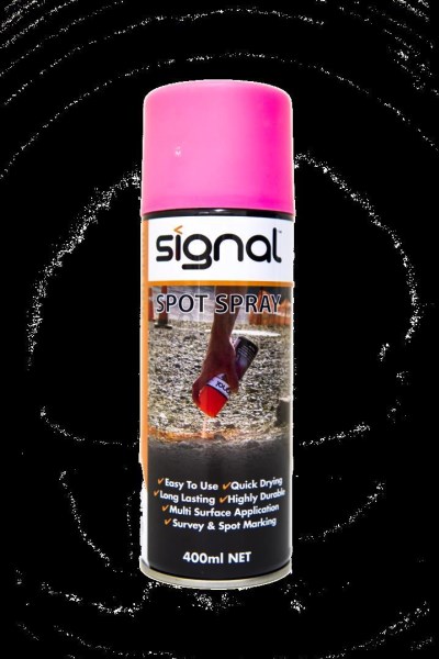 SIGNAL FLUORO PINK SPOT MARKER PAINT