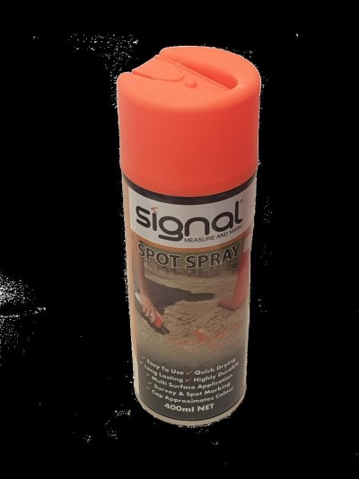 SIGNAL FLUORO ORANGE SPOT MARKER PAINT