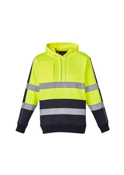 UNISEX HI VIS SRETCH TAPED HOODIE