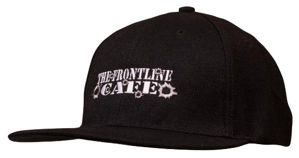 Picture of HSZ 6 PANEL AMERICAN TWILL FLAT PEAK CAP