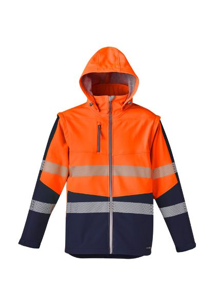 Picture of UNISEX 2 IN 1 STRETCH SOFTSHELL TAPED JACKET