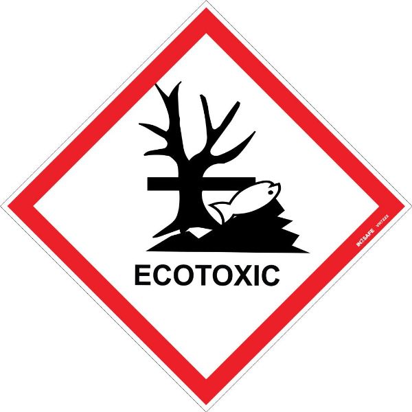 Picture of ECOTOXIC PLACARD SIGN 295 X 295 PVC