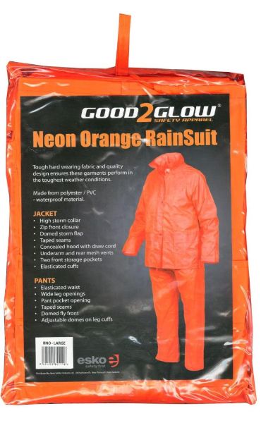 Picture of ESKO RAIN SUIT ORANGE