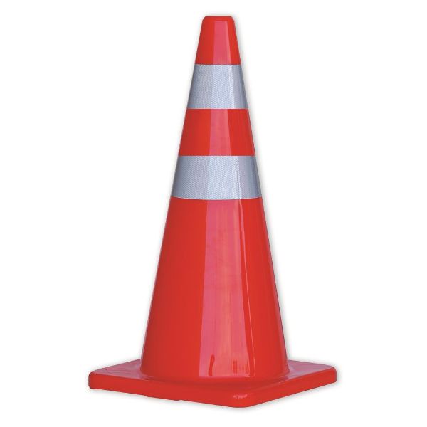 Picture of ROAD SAFETY ROAD CONE REFLECTIVE 900MM