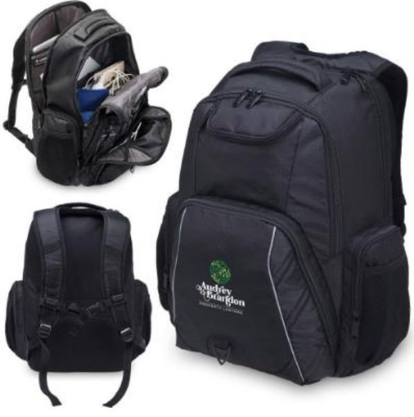 Picture of FORTRESS LAPTOP BACKPACK-BLACK