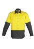 Picture of MENS HI VIS SPLICED INDUSTRIAL SHIRT