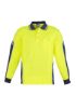 Picture of MENS HI VIS SQUAD L/S POLO