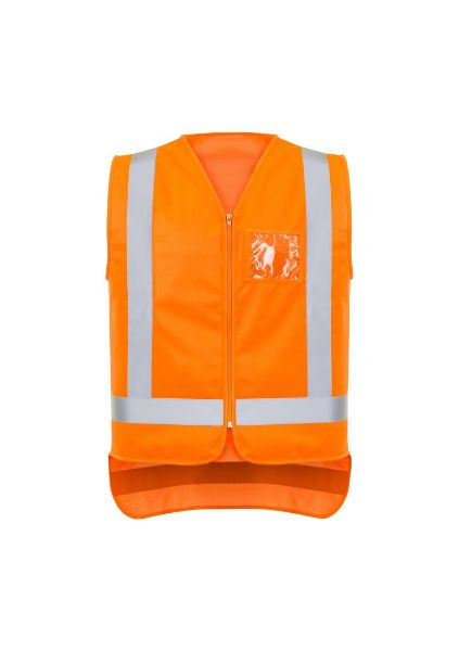 Picture of MENS TTMC-W17 ZIP X BACK VEST