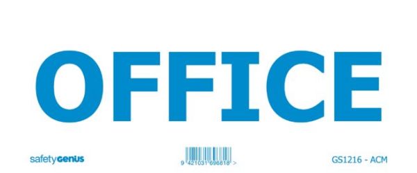 Picture of OFFICE SIGN 240X100 ACM