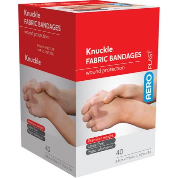 Picture of FIRST AID AEROPLAST KNUCKLE 40'S
