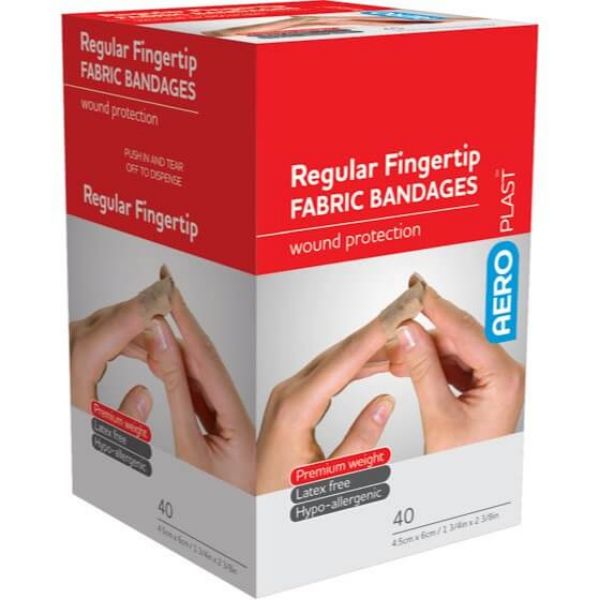 Picture of FIRST AID AEROPLAST FINGERTIP 25'S