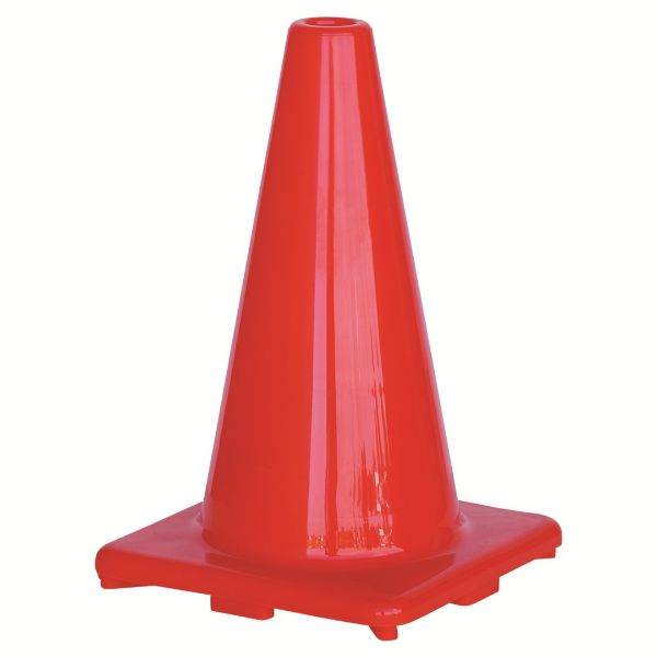 Picture of PRO ORANGE PVC TRAFFIC CONES 450MM