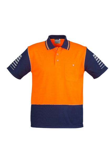 Picture of MENS HI VIS ZONE POLO