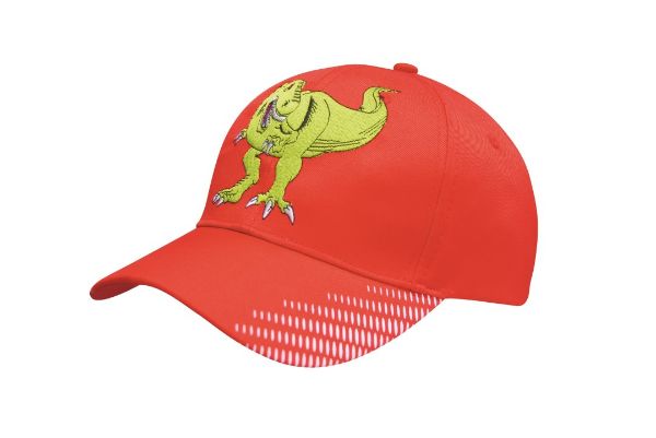 Picture of HSZ BREATHABLE POLY TWILL WITH PEAK FLASH PRINT CAP