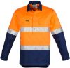 Picture of MENS HI VIS TAPED CLOSED FRONT SHIRT