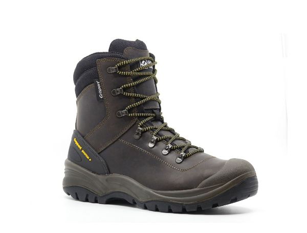 Picture of GRISPORT MONZA BROWN ZIP SIDE BOOT