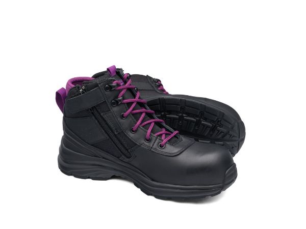 Picture of BLUNDSTONE 887 WOMEN'S SAFETY SERIES SAFETY JOGGERS - BLACK