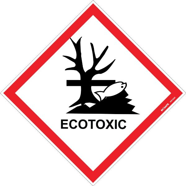 Picture of ECOTOXIC PLACARD SIGN 295 X 295 PVC